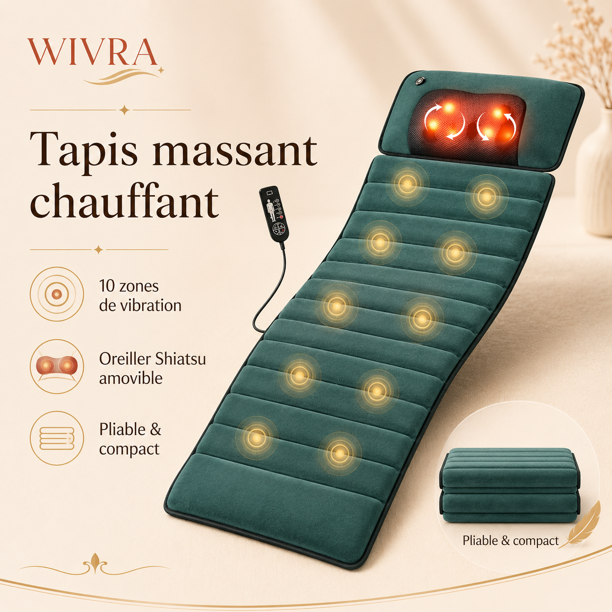 Station de Massage Totale — Du Cou aux Pieds