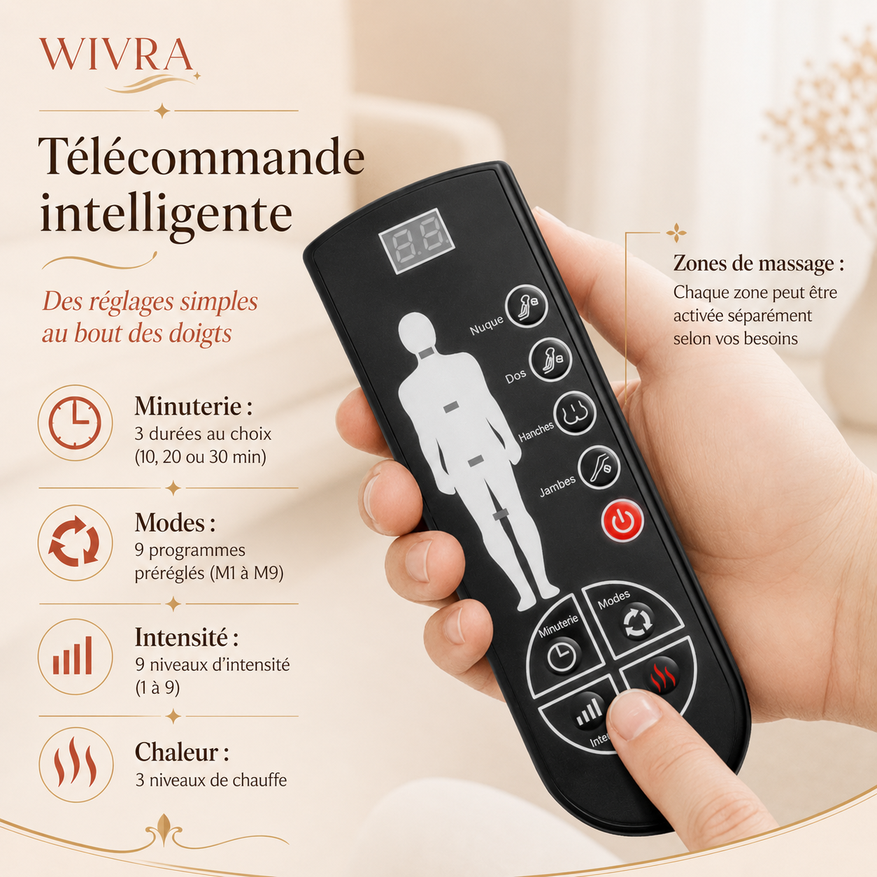 Station de Massage Totale — Du Cou aux Pieds