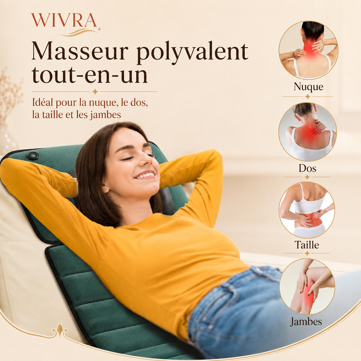 Station de Massage Totale — Du Cou aux Pieds