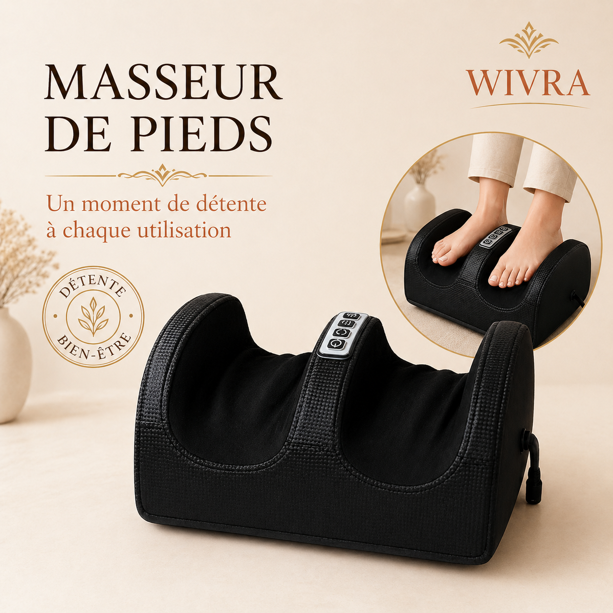 Masseur Chauffant pour les Pieds